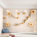 Canormpet Cat Wall Shelves and Perches - Space-Saving Multi-Cat Center