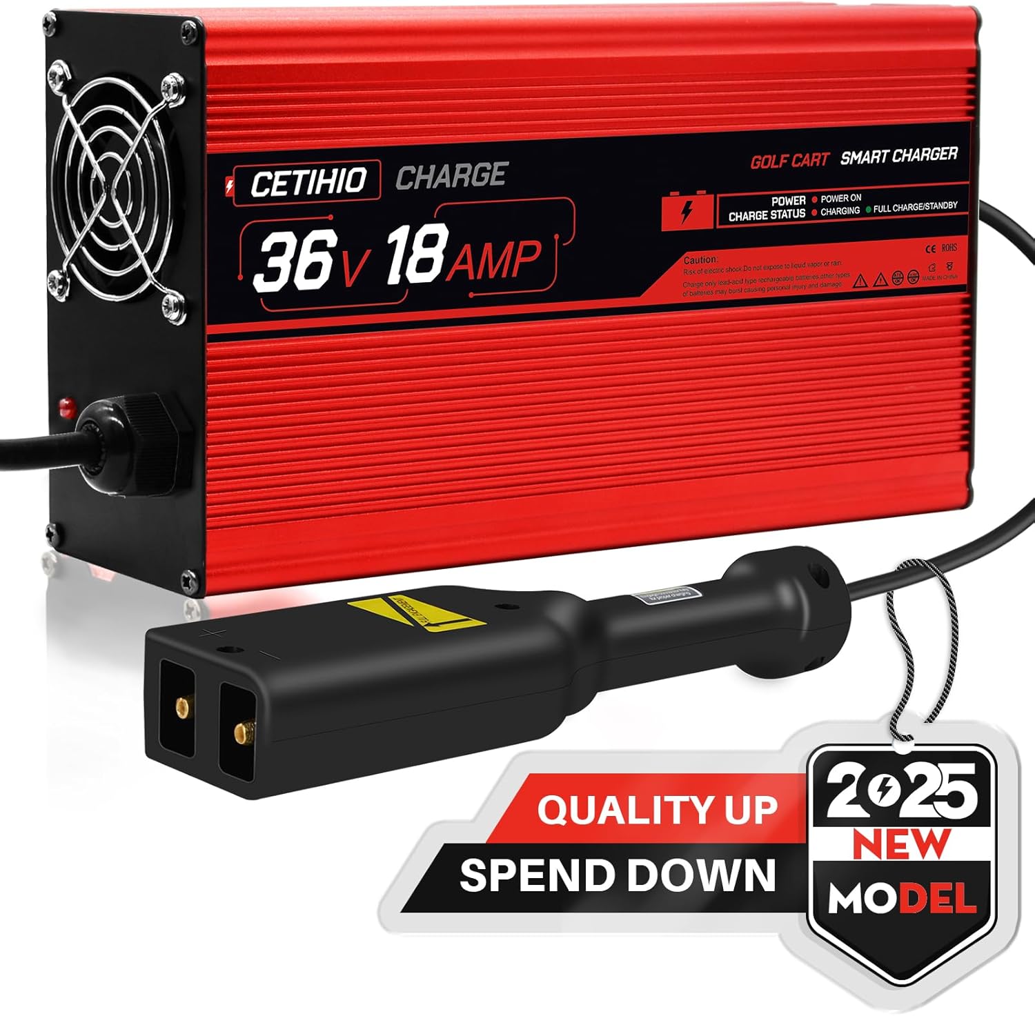 36 Volt 18 AMP Golf Cart Battery Charger for EZGO TXT Models