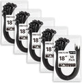 Large Zip Ties 18 in 250 Pack - Heavy Duty Cable Ties