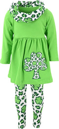 Unique Baby Girls Kids Toddler 3pc Outfit Set for Comfort