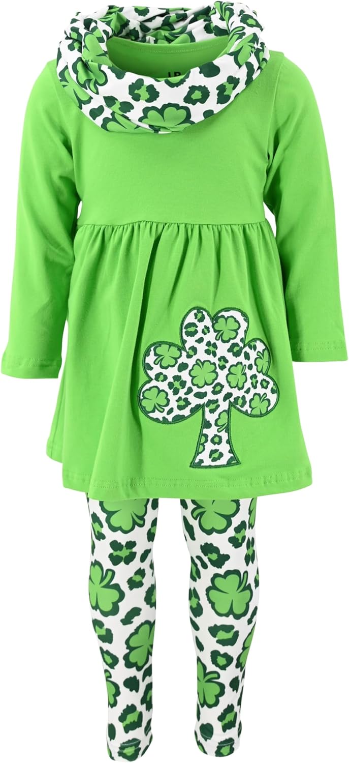 Unique Baby Girls Kids Toddler 3pc Outfit Set for Comfort