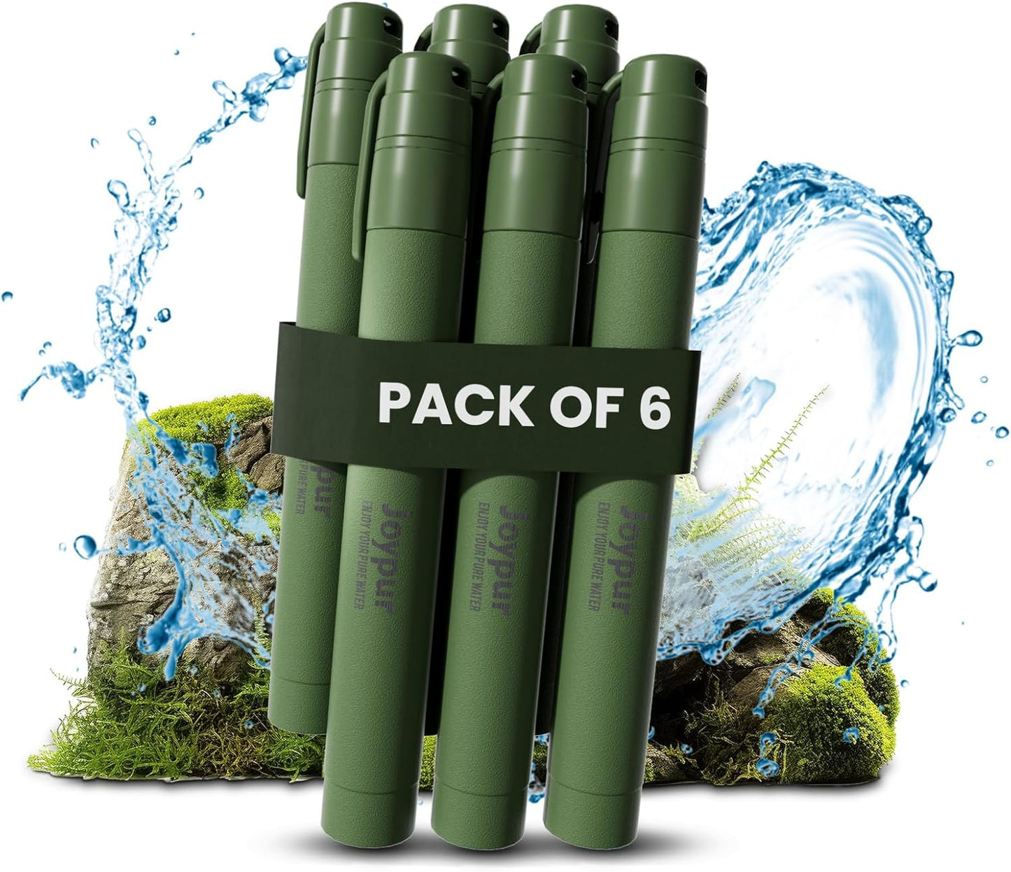 Portable Water Filter Straw for Camping, Hiking, and Travel