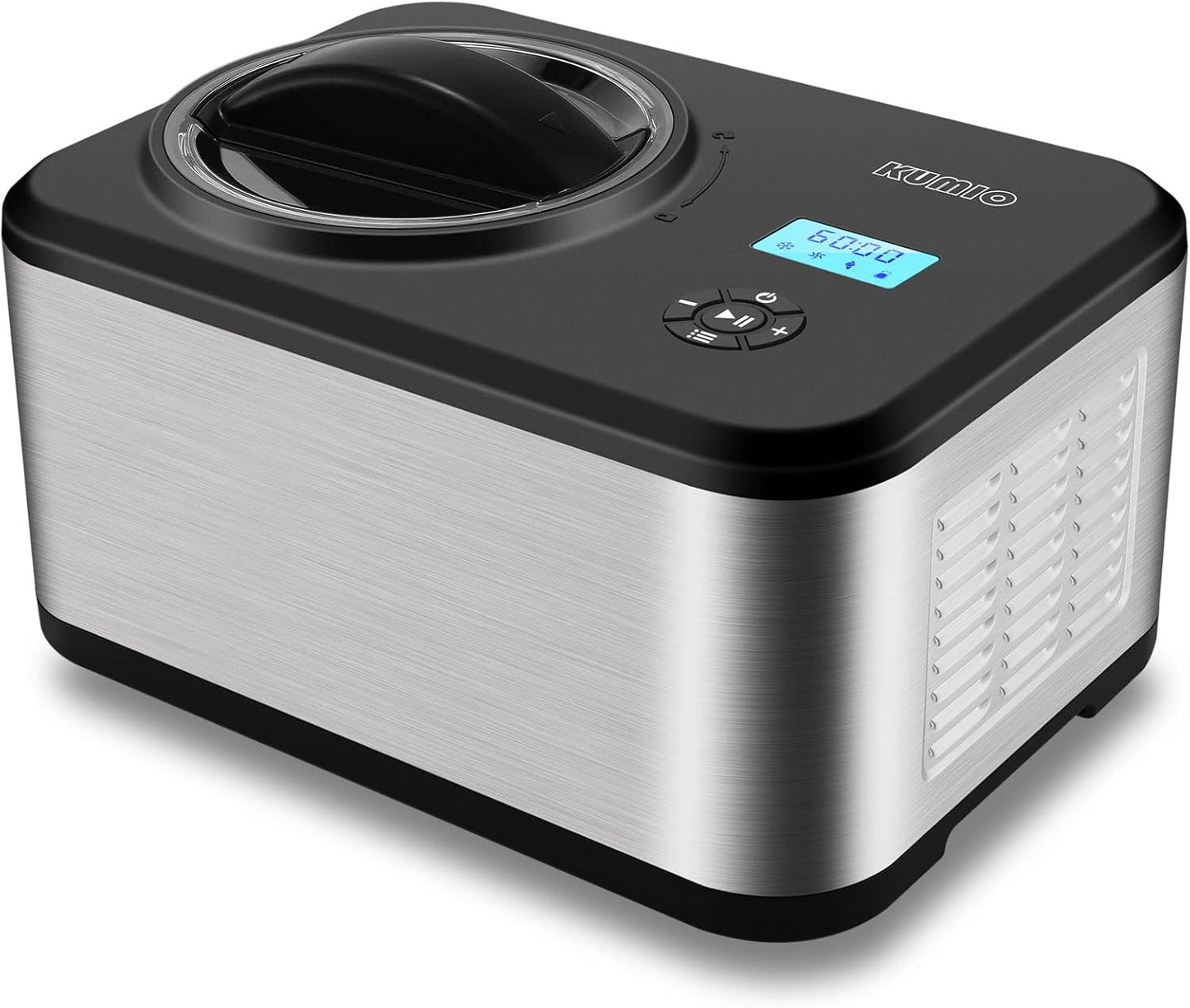 KUMIO Compressor Ice Cream Maker - No Pre-Freezing!