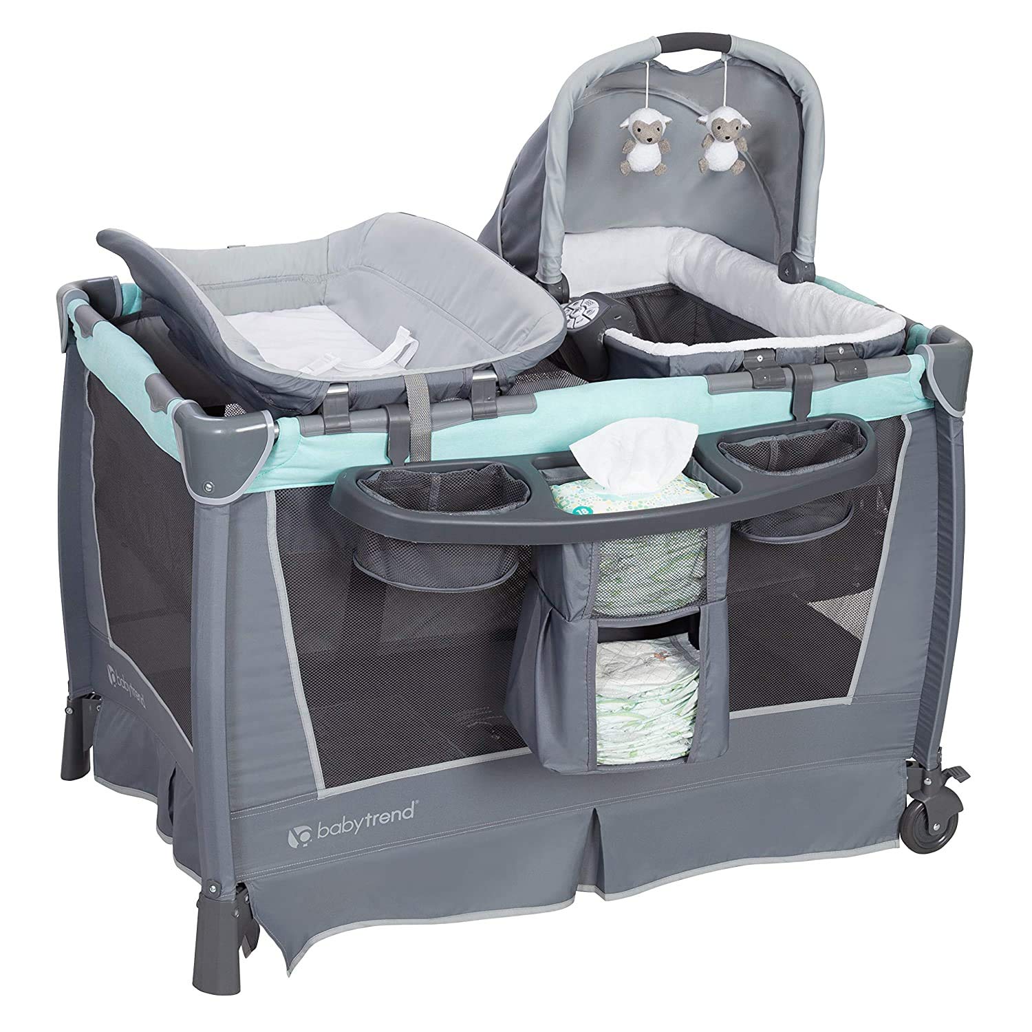 Baby Trend Retreat Nursery Center Playard for Comfortable Care