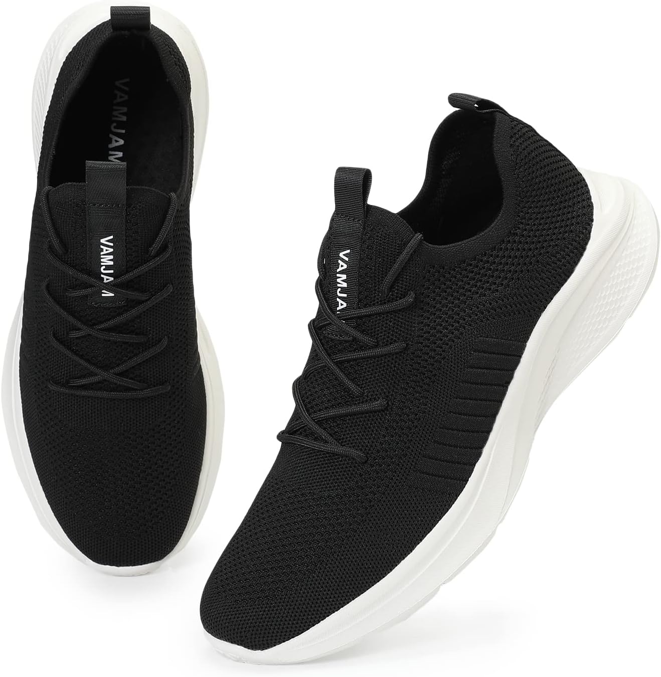 VAMJAM Men's Running Shoes Lightweight Breathable Sneakers