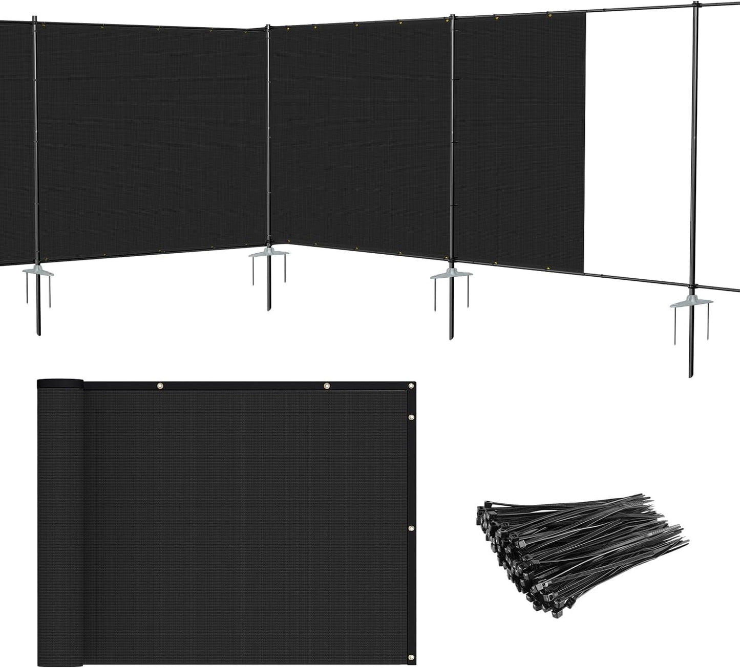 Ultimate Outdoor Privacy Solution: 6'x24' Patio Fence Panels