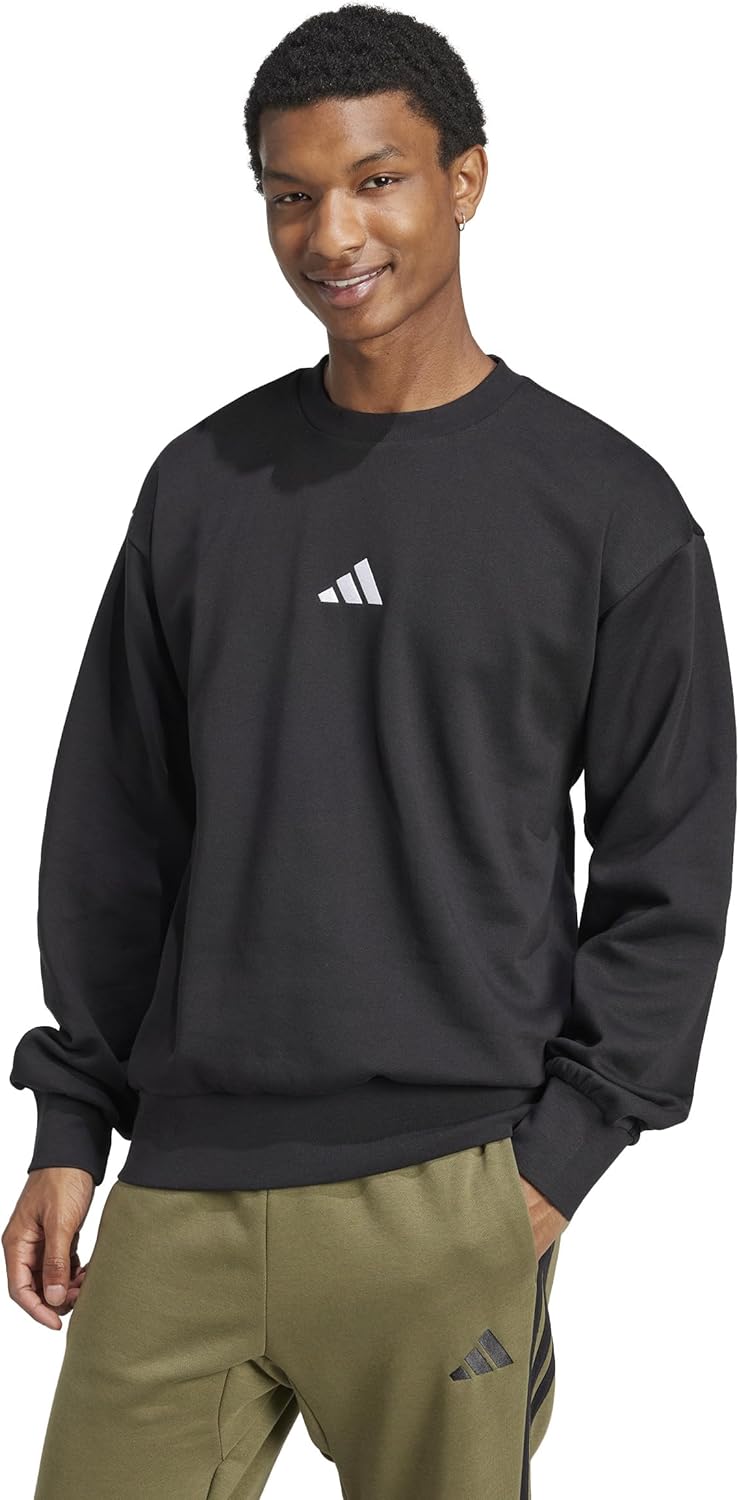adidas Essentials Feel Cozy Fleece Sweatshirt for Comfort