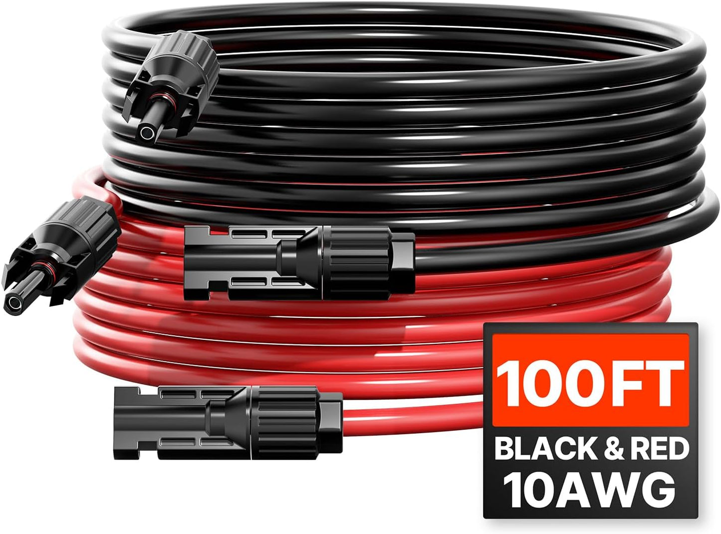 VEVOR 100FT Solar Panel Extension Cable for Efficient Power