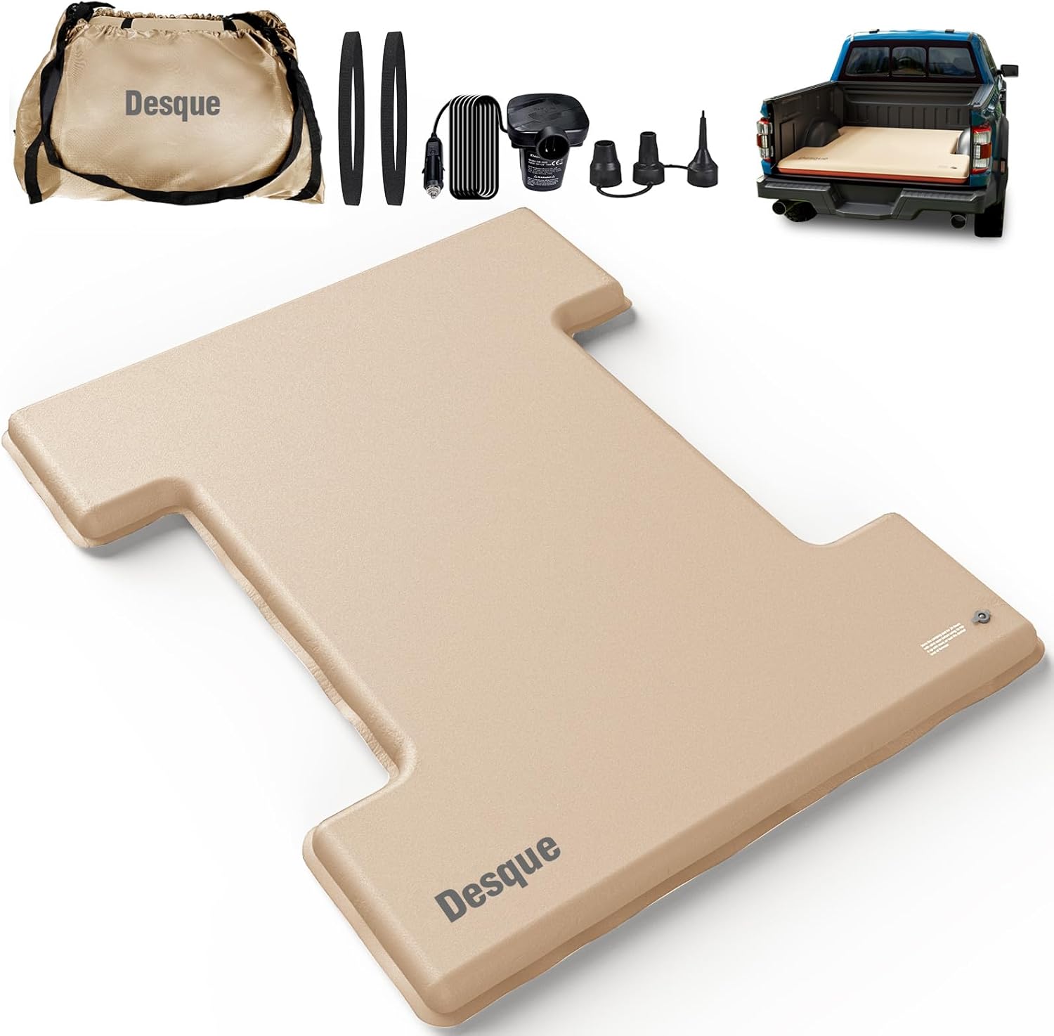Self-Inflating Truck Bed Mattress: Ultimate Camping Comfort!