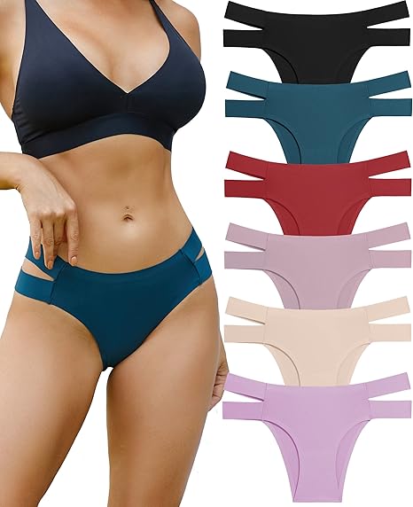 Knowyou Seamless Underwear for Women: Sexy Bikini Panties