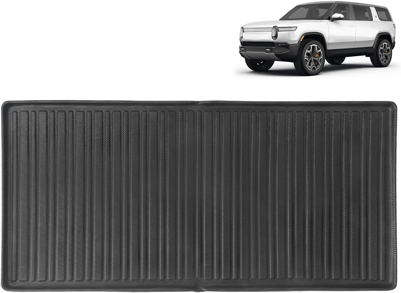 BestEvMod All Weather Trunk Mat for Rivian R1S 2022-2026