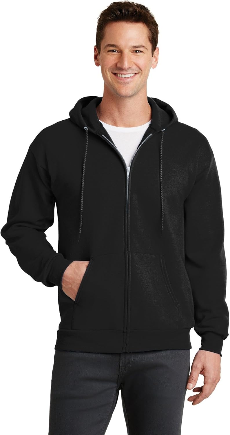 Cozy Classic Zip Hoodie by Port & Company