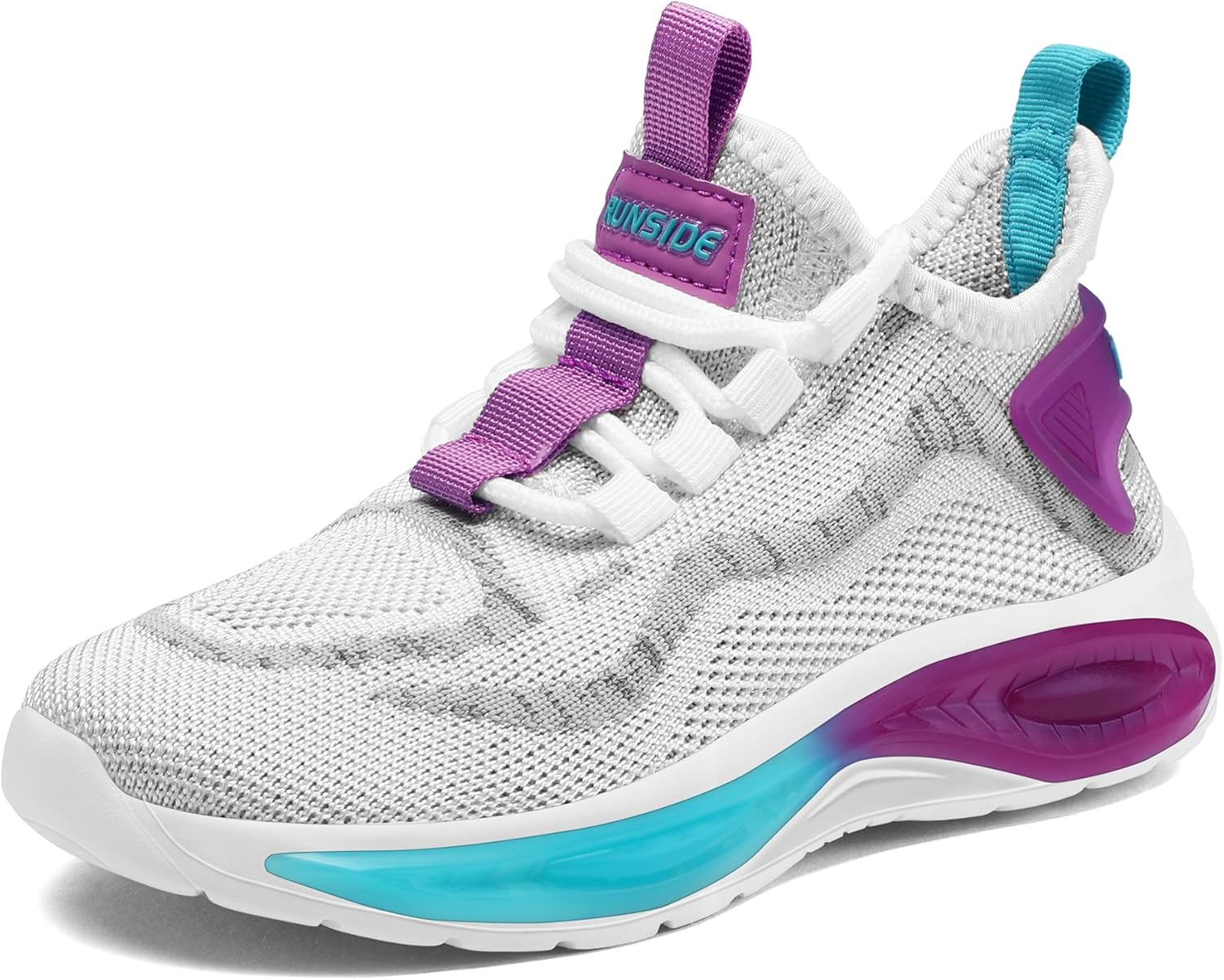 RUNSIDE Boys Girls Sneakers for Lightweight Breathable Comfort
