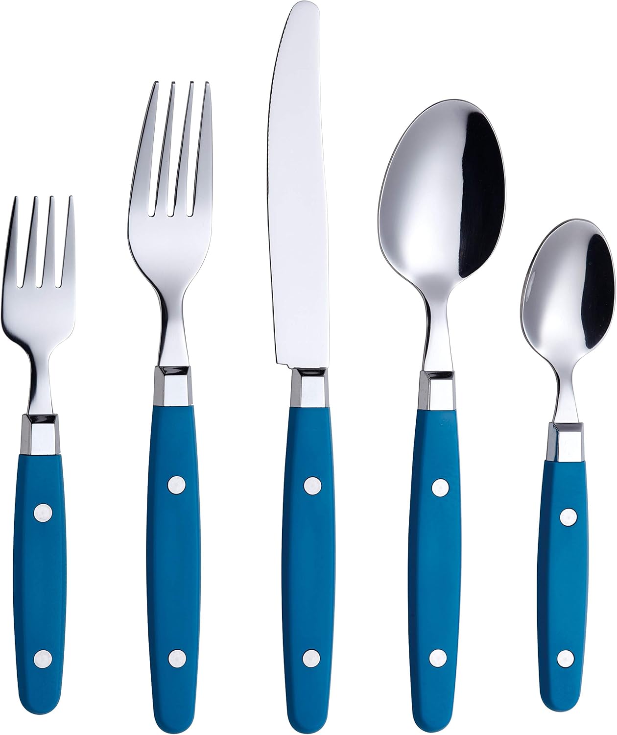 ANNOVA Colorful Stainless Steel Flatware Set for Elegant Dining