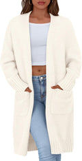Fall Long Sleeve Cardigan Sweaters for Women - Midlength Cozy Layer
