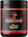 Gorilla Mode Nitric Stimulant Free Pre-Workout 808g - Sour Gummy Worms