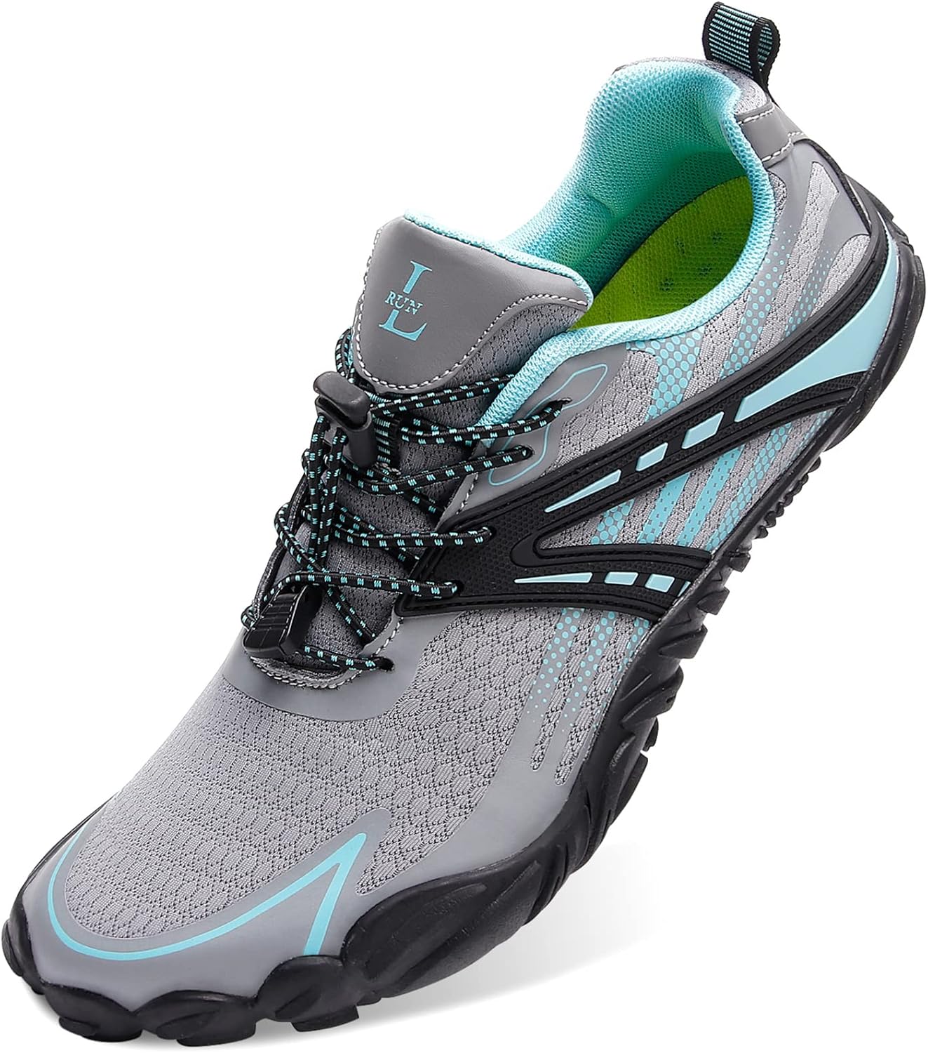 L-RUN Barefoot Water Shoes for Swim Beach Pool and Hiking