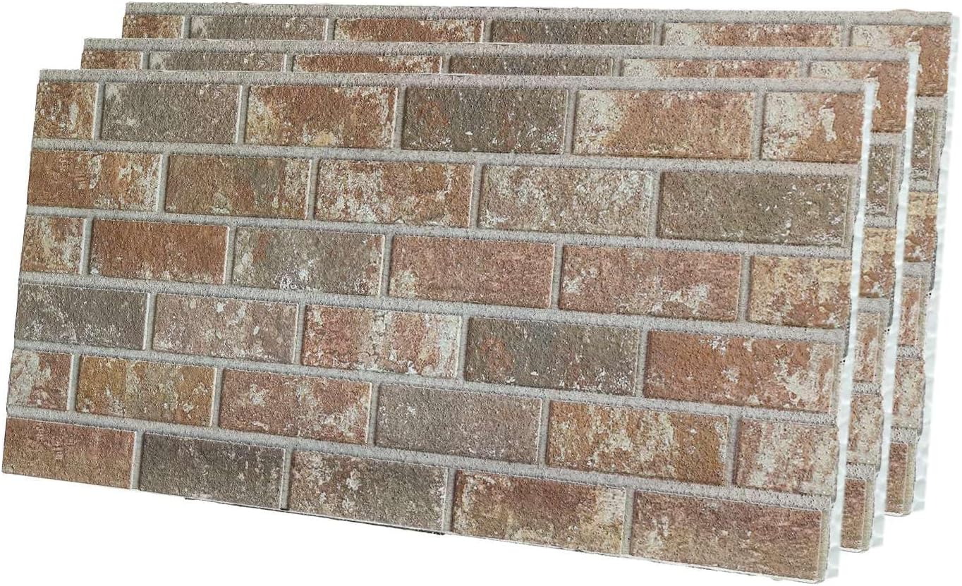 IZODEKOR 3D Wall Panels Brick Effect for Stylish Interiors