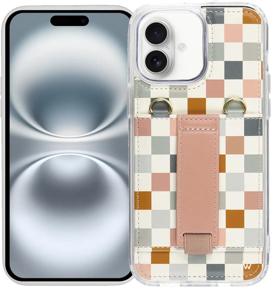 Walli iPhone 16 Case Wallet with Kickstand & Card Holder