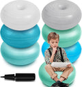 Flexible Seating 6-Pack Donut Yoga Ball Chairs 20 in - Colorful