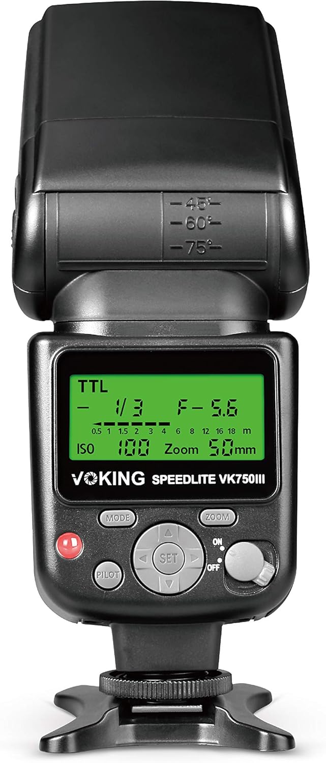 VK750III Remote TTL Speedlite Flash for DSLR Cameras