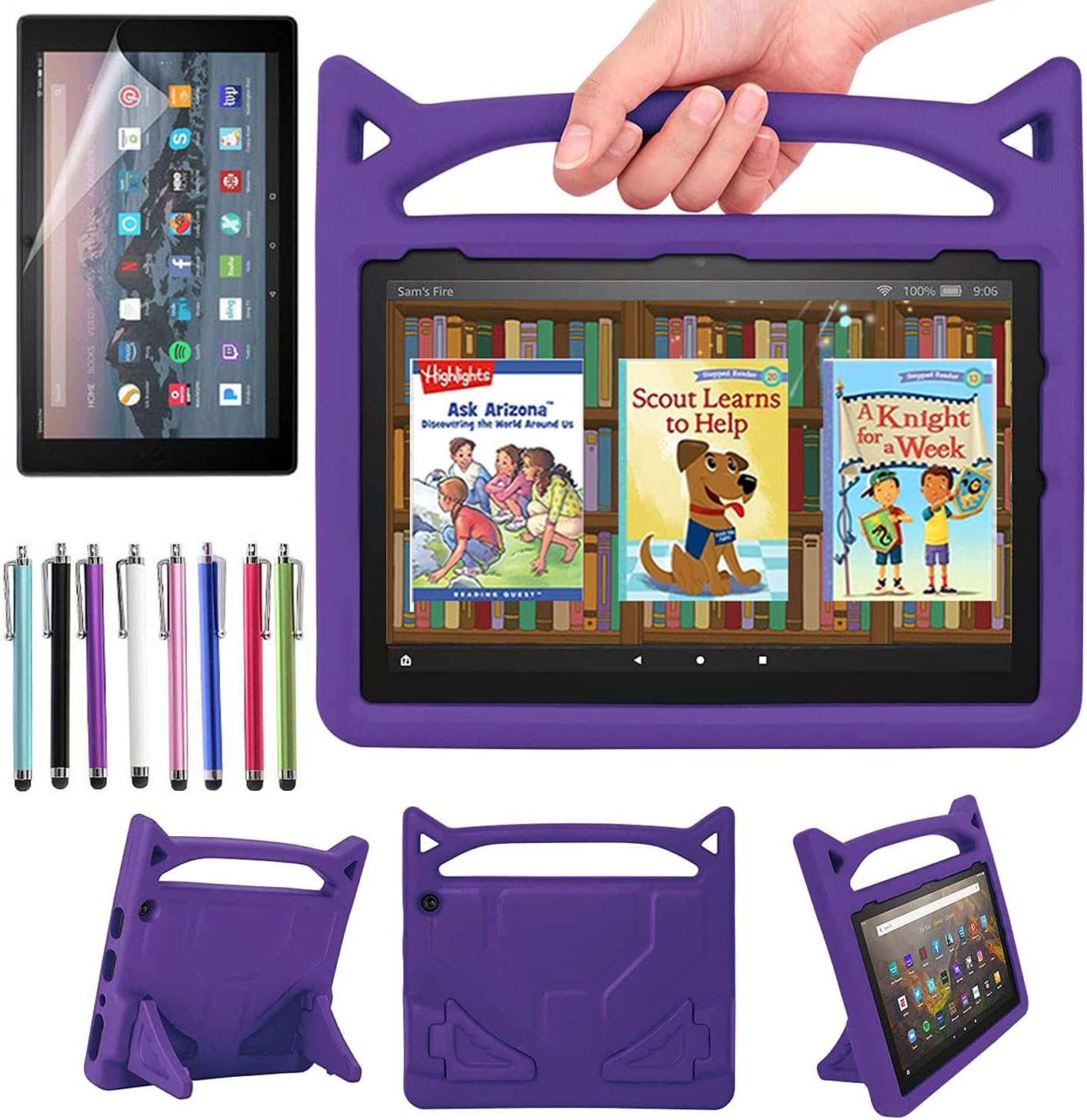 Epicgadget Case for Fire HD 10 and Fire HD 10 Plus - Kids Cover