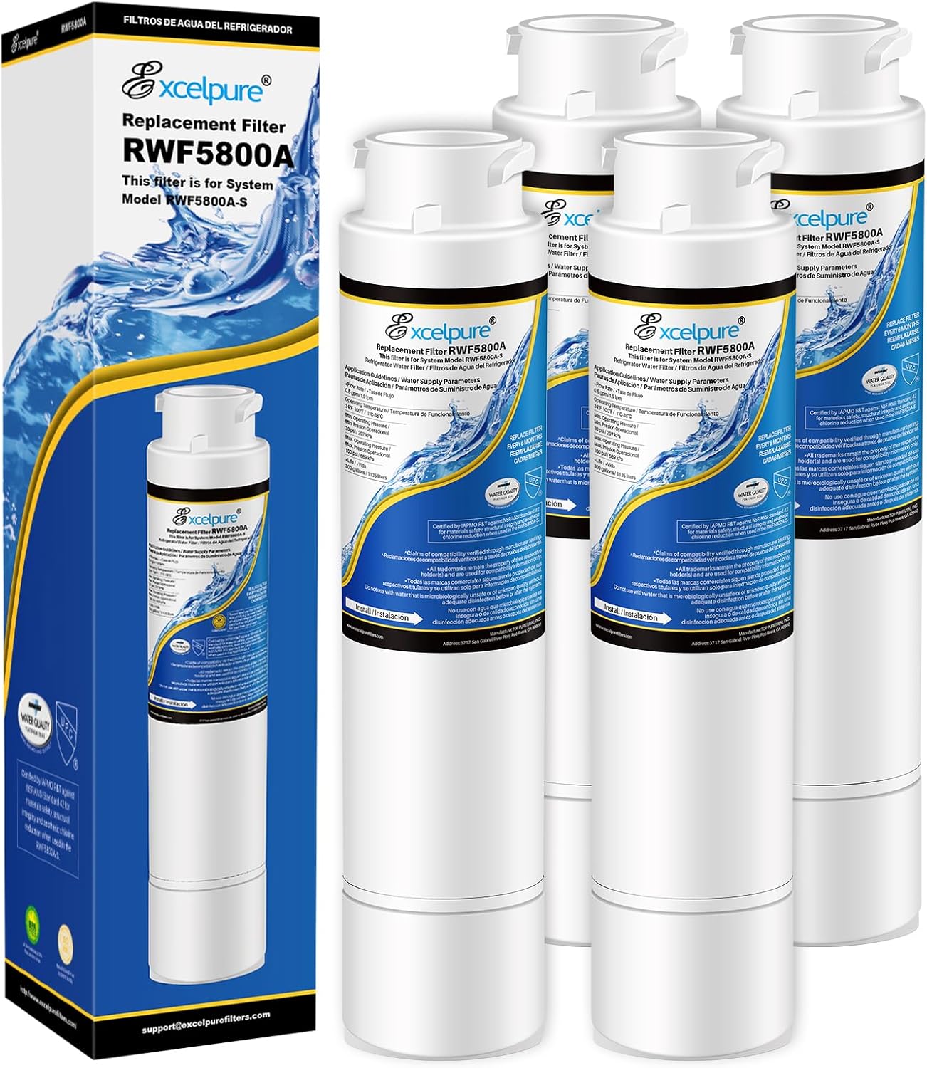 EPTWFU01 Water Filter Replacement for Frigidaire Models