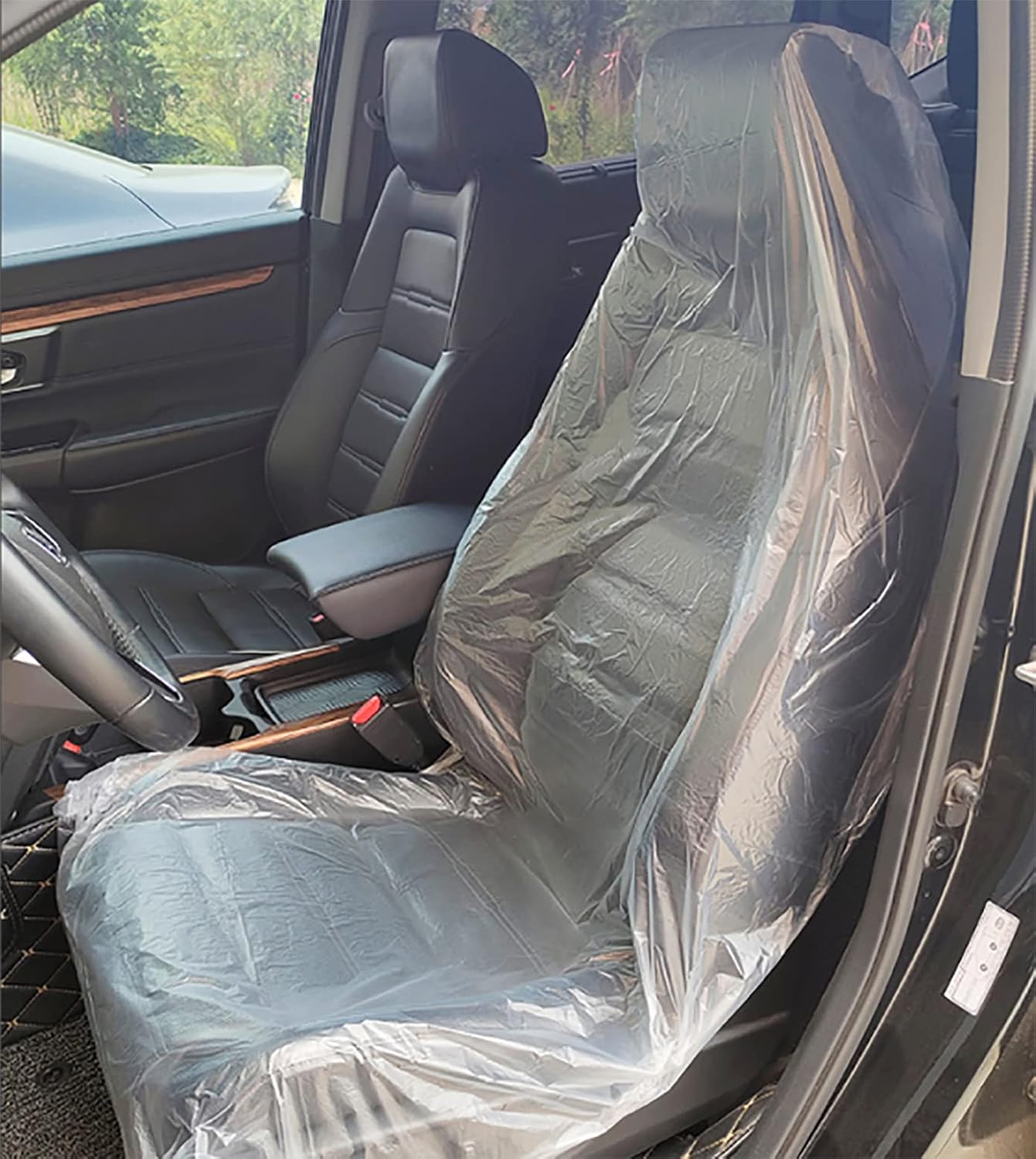 100PCS Ultra-Thick Disposable Car Seat Covers - Anti-Dirt & Dustproof