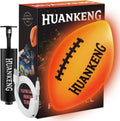Glow in The Dark Football for 6-15 Year Old Boys - Rechargeable Light