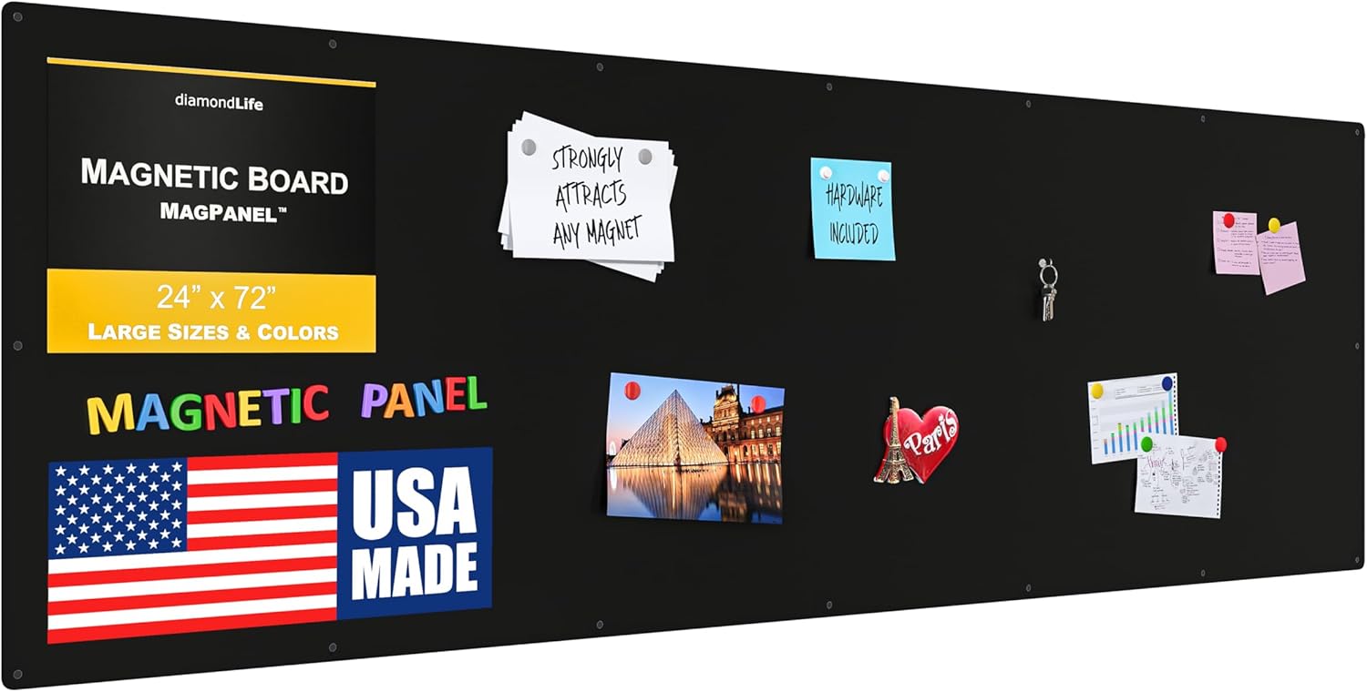 Diamond Life Magnetic Board - Versatile Memo & Vision Board