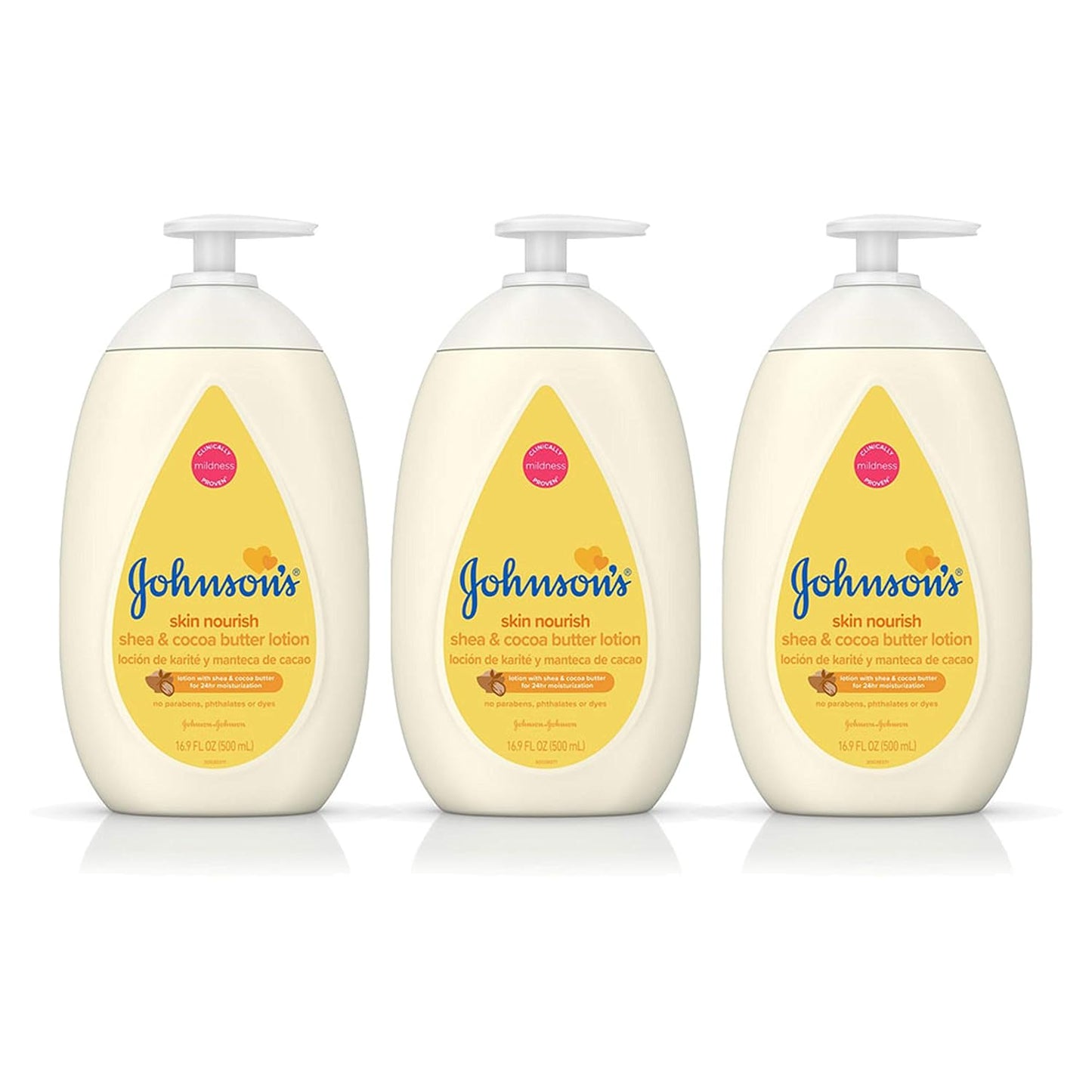 Johnson's Baby Moisturizing Dry Skin Lotion for Gentle Hydration