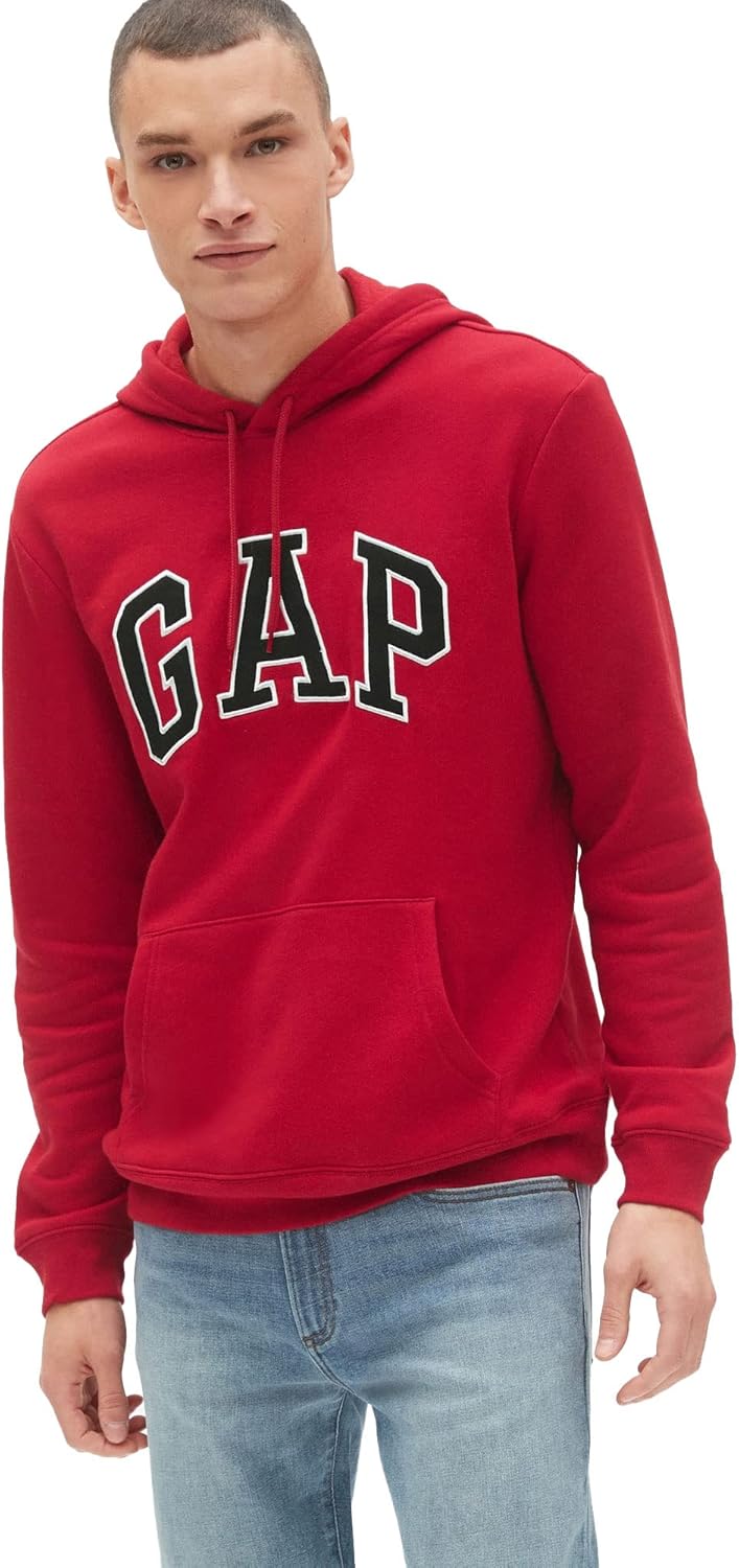 GAP Men's Logo Fleece Hoodie: Classic Comfort for Everyone