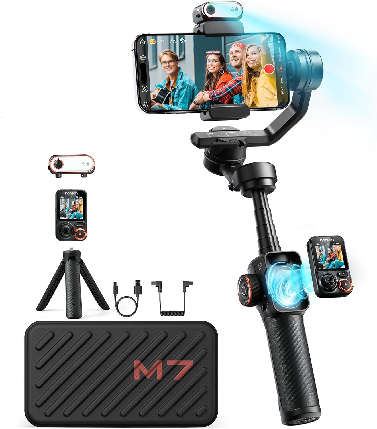 hohem iSteady M7 Gimbal Stabilizer for Smooth Video Recording