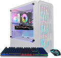 STGAubron Gaming PC Desktop Ryzen 5 2600 RTX 3050 - Solid 1080p