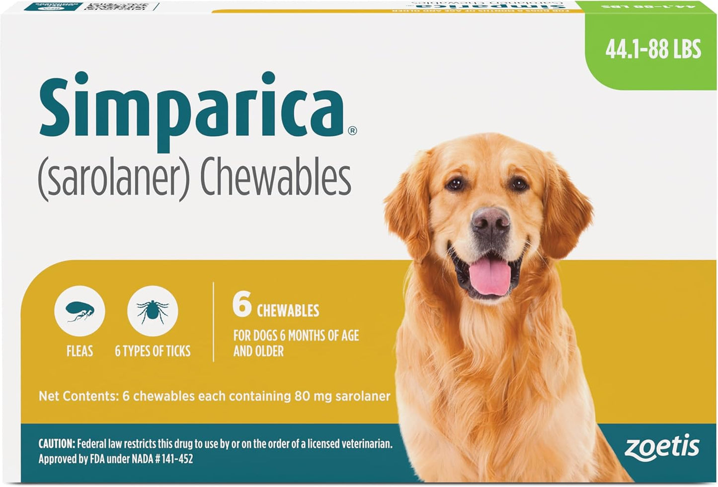 Simparica Chewables for Dogs: Effective Flea and Tick Defense