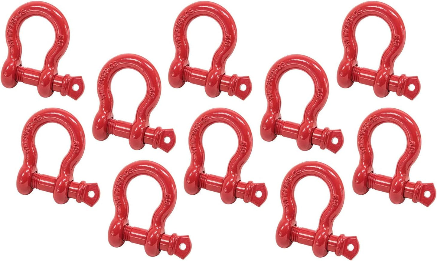5/8 Anchor Shackle Forged Carbon Steel for Heavy Duty Towing