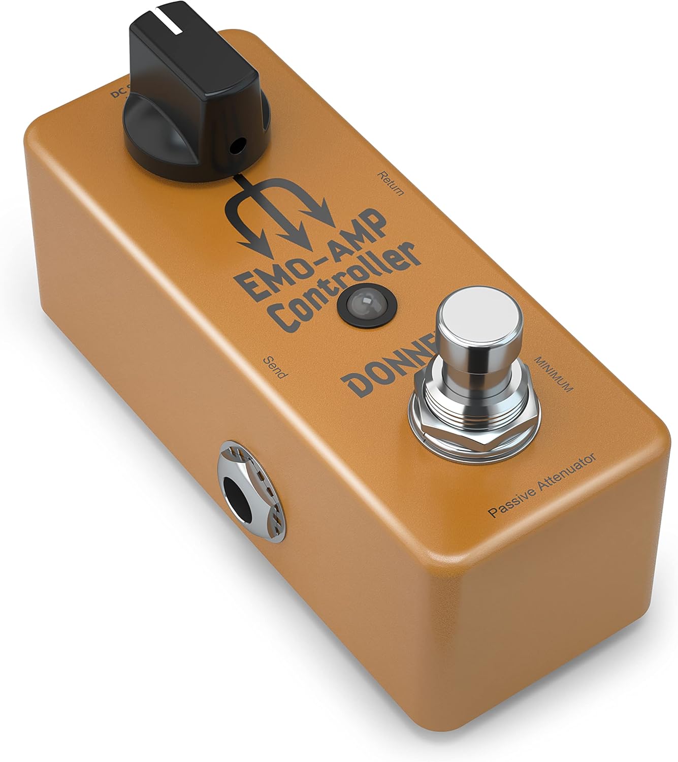 Donner Amp Attenuator Pedal - Mute Footswitch for Effortless Volume Control