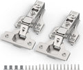 1/4ft Partial Overlay Soft Close Concealed Hinges 50 Pack - Quiet