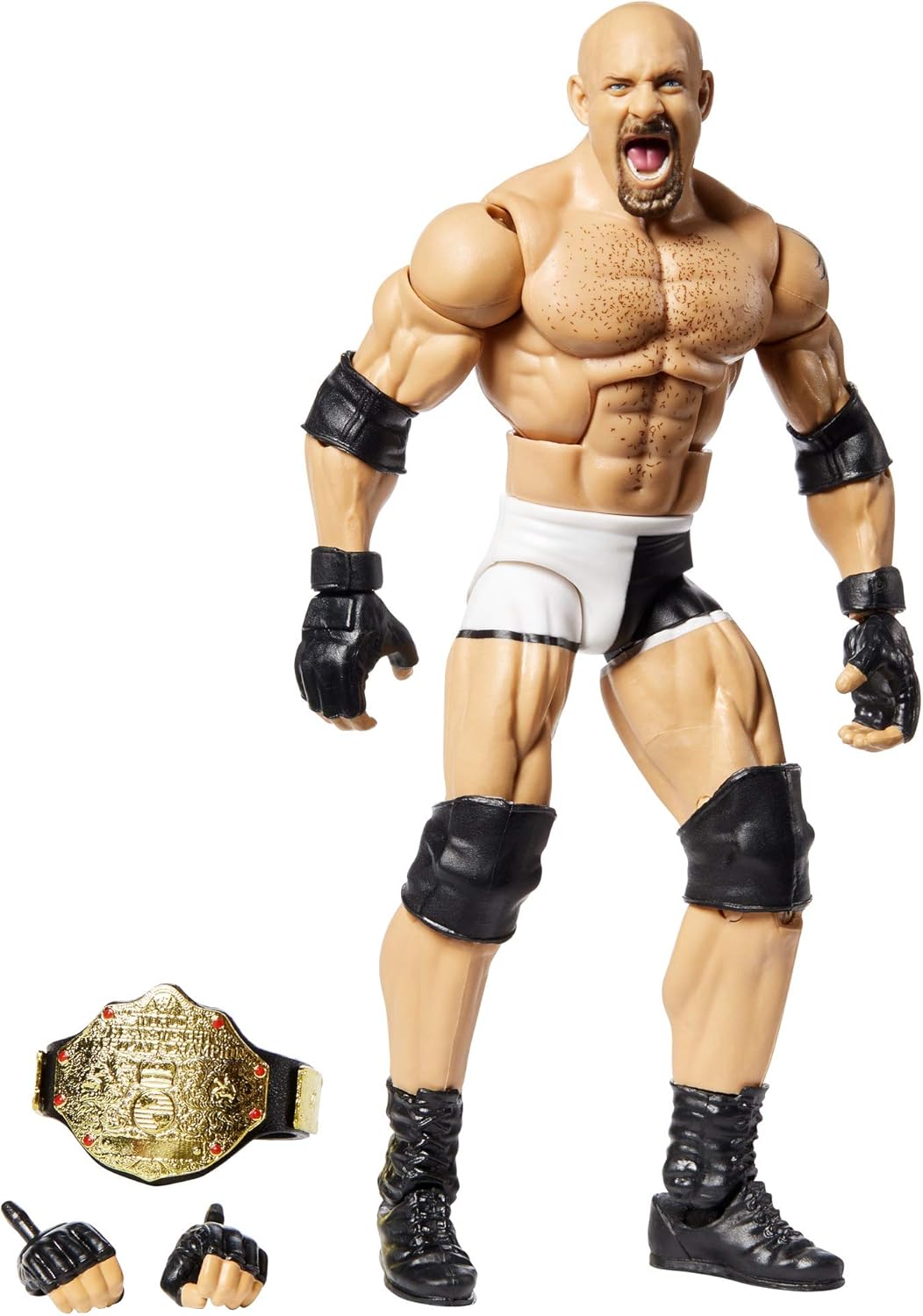 WWE Goldberg Elite Series #74 Action Figure with Realistic Detail