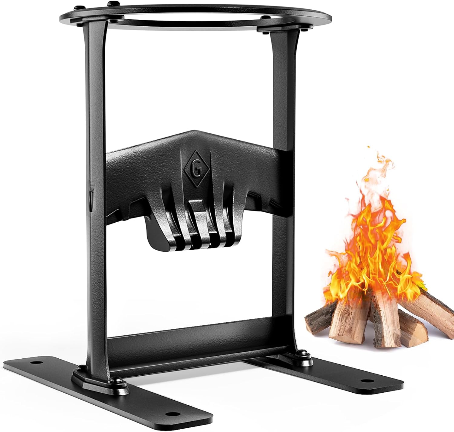 GREENER XL Kindling Log Splitter for Efficient Firewood Cutting