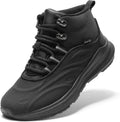 Boys Girls High Top Sneakers Kids Hiking Lace Up Shoes - Durable Play