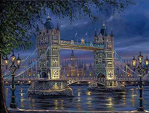 LANDFAIR Diamond Painting Kits for Adults - London Bridge Art