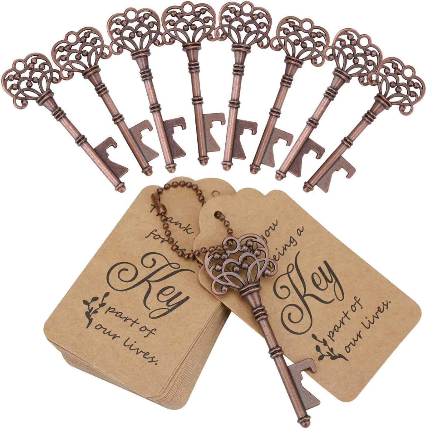 Vintage Skeleton Key Bottle Openers for Memorable Events