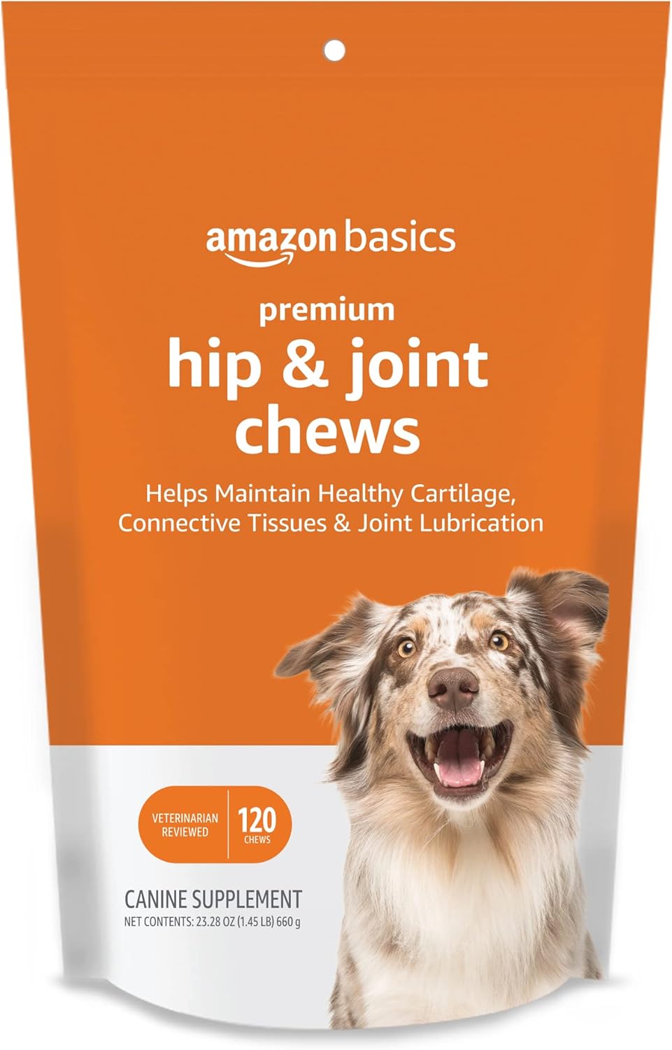 Premium Dog Hip & Joint Supplement Chews for Healthy Joints