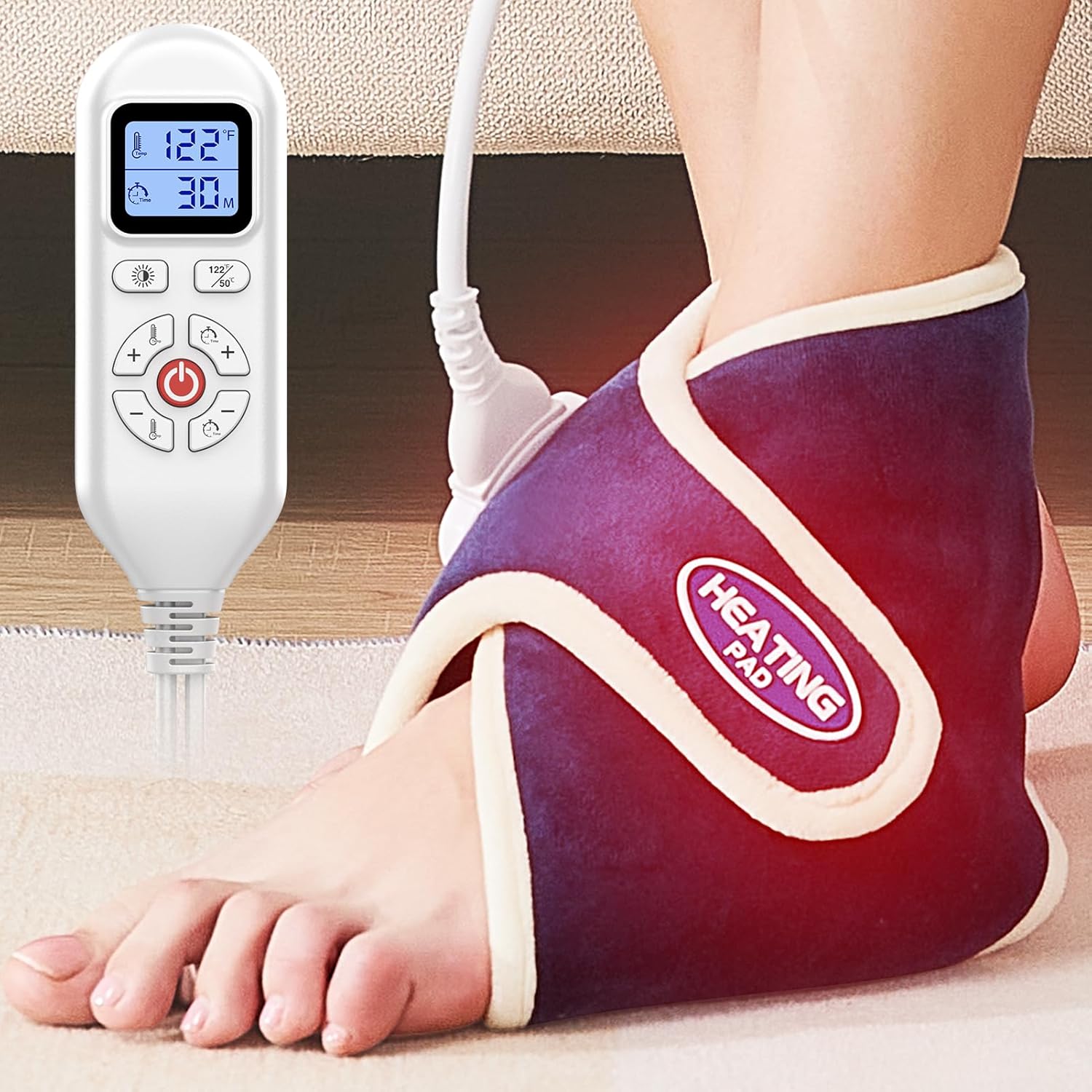 CAMECO Electric Heating Pad for Pain Relief and Comfort