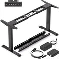 280LBS Dual Motor Electric Adjustable Standing Desk Frame - Smooth