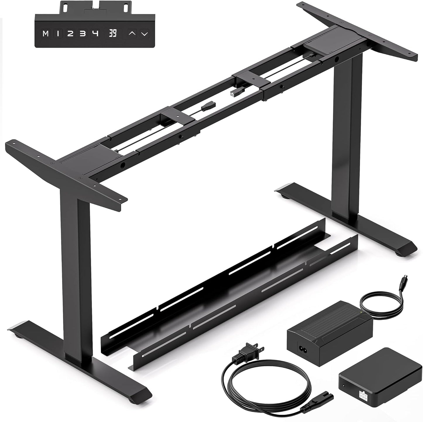 WALKINGDESK Electric Standing Desk Frame - Anti-Collision Tech for Home Office - Dual Motor - DIY Friendly