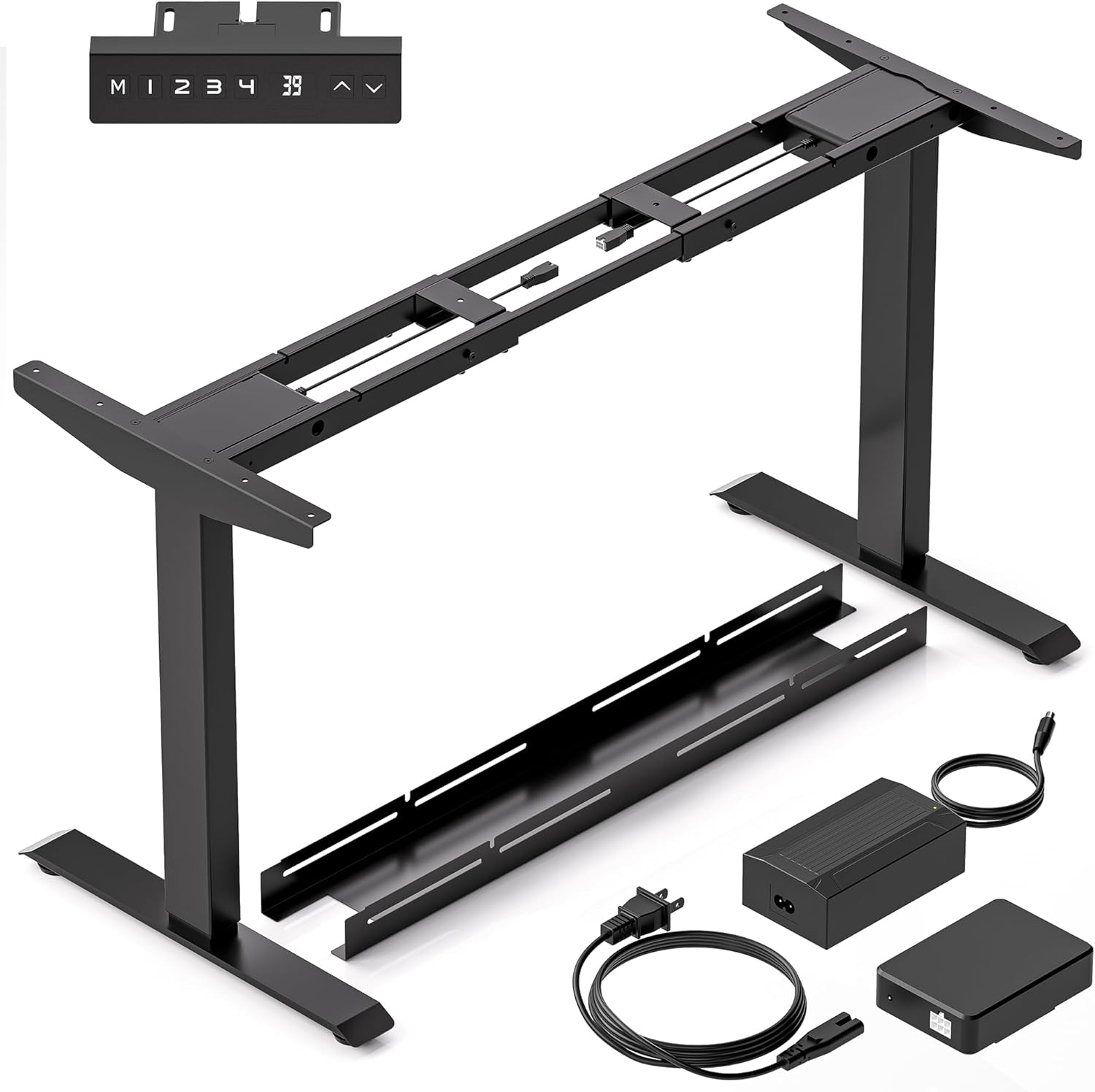 WALKINGDESK Electric Standing Desk Frame - Anti-Collision Tech for Home Office - Dual Motor - DIY Friendly