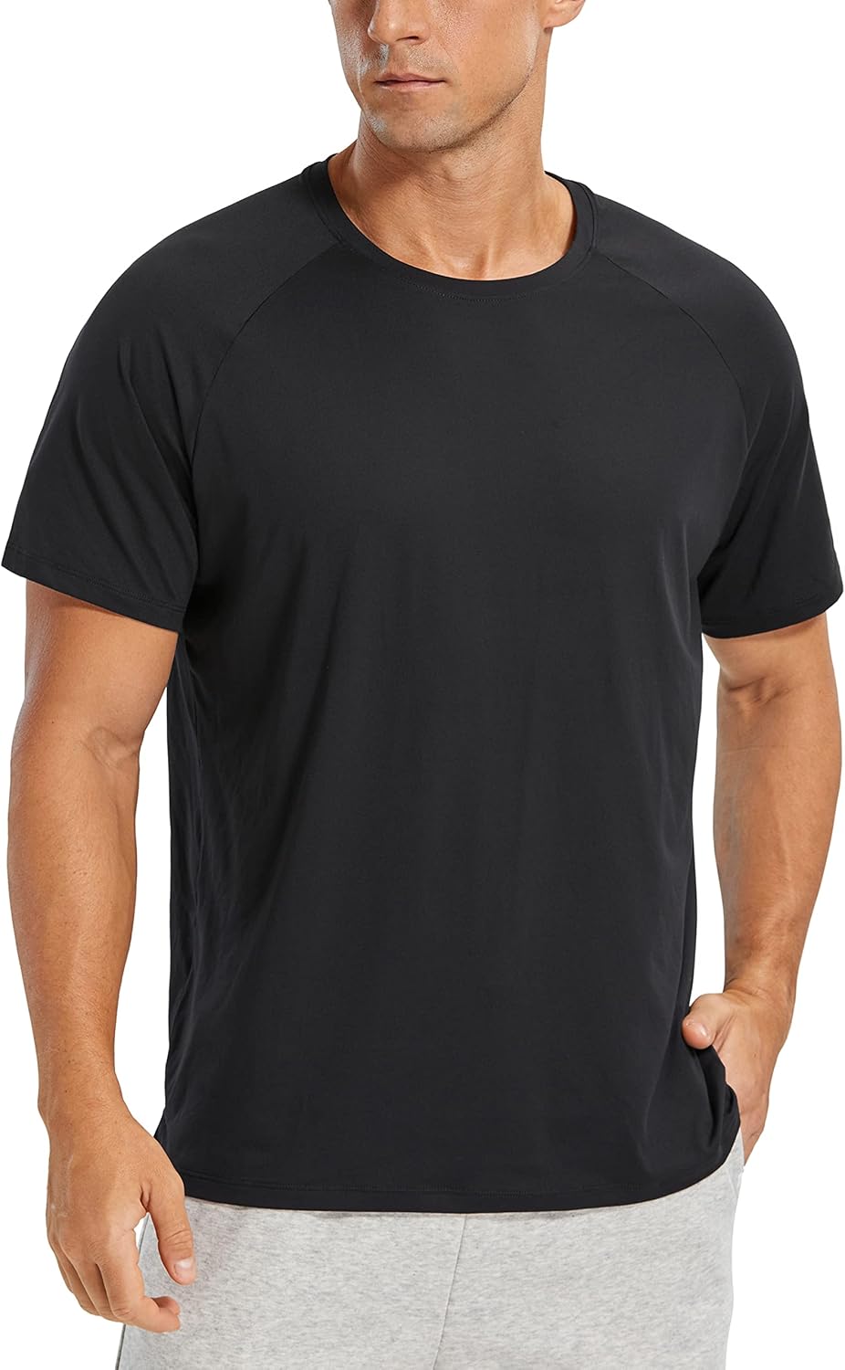 CRZ YOGA Quick Dry Men's Running Tee