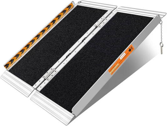 FACHNUO 3 Feet Portable Wheelchair Ramp for Safe Access